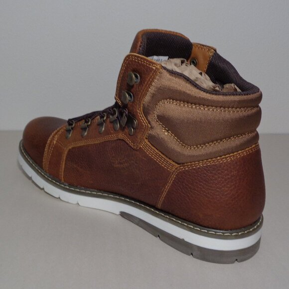 Territory Size 12 M / ATLAS / Brown / Leather / Ankle Boots / New Men's Shoes - Picture 9 of 16